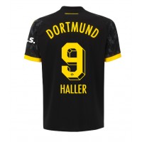 Moški Nogometni dresi Borussia Dortmund Sebastien Haller #9 Gostujoči 2023-24 Kratek Rokav